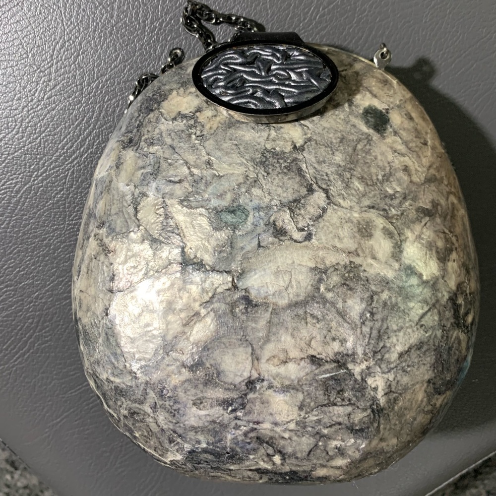 Authentic Vintage Italian RODO Hard Shell Purse!